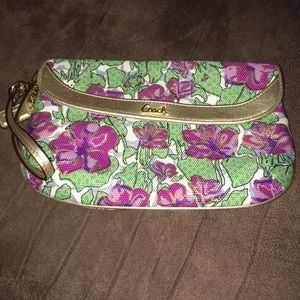 Coach wristlet